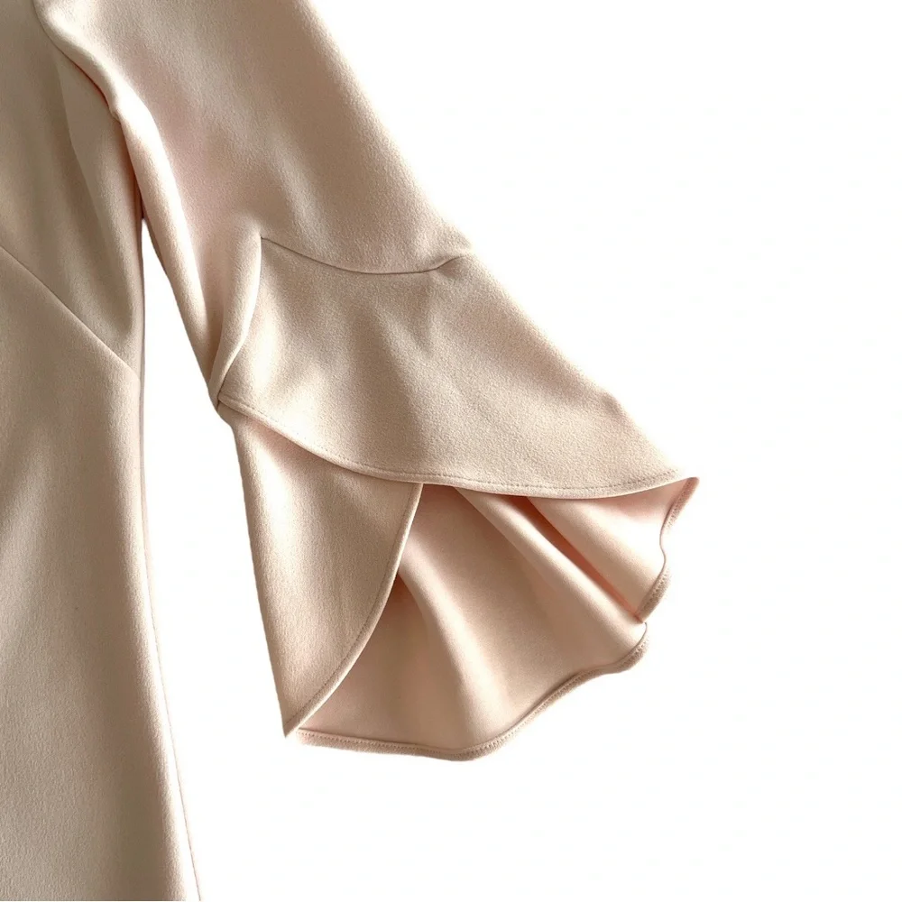✧ Blush pink bell sleeve dress - Picture 6 of 9